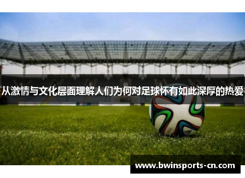 从激情与文化层面理解人们为何对足球怀有如此深厚的热爱